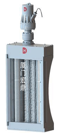 双鼓式粉碎型格栅